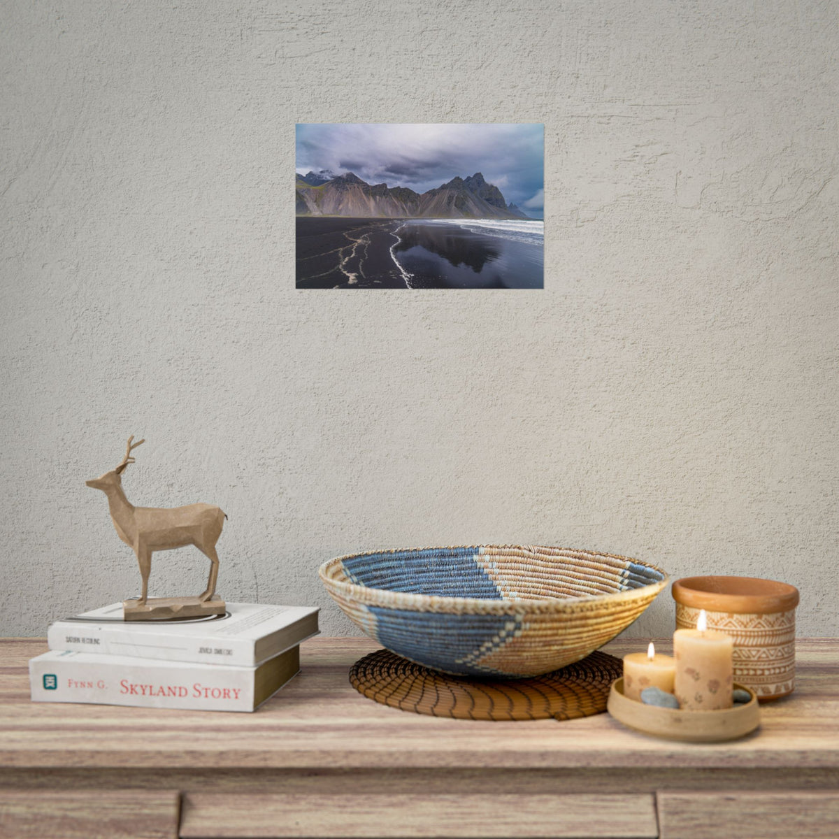 Between Storm and Sea | Vestrahorn, Iceland | Photography Poster