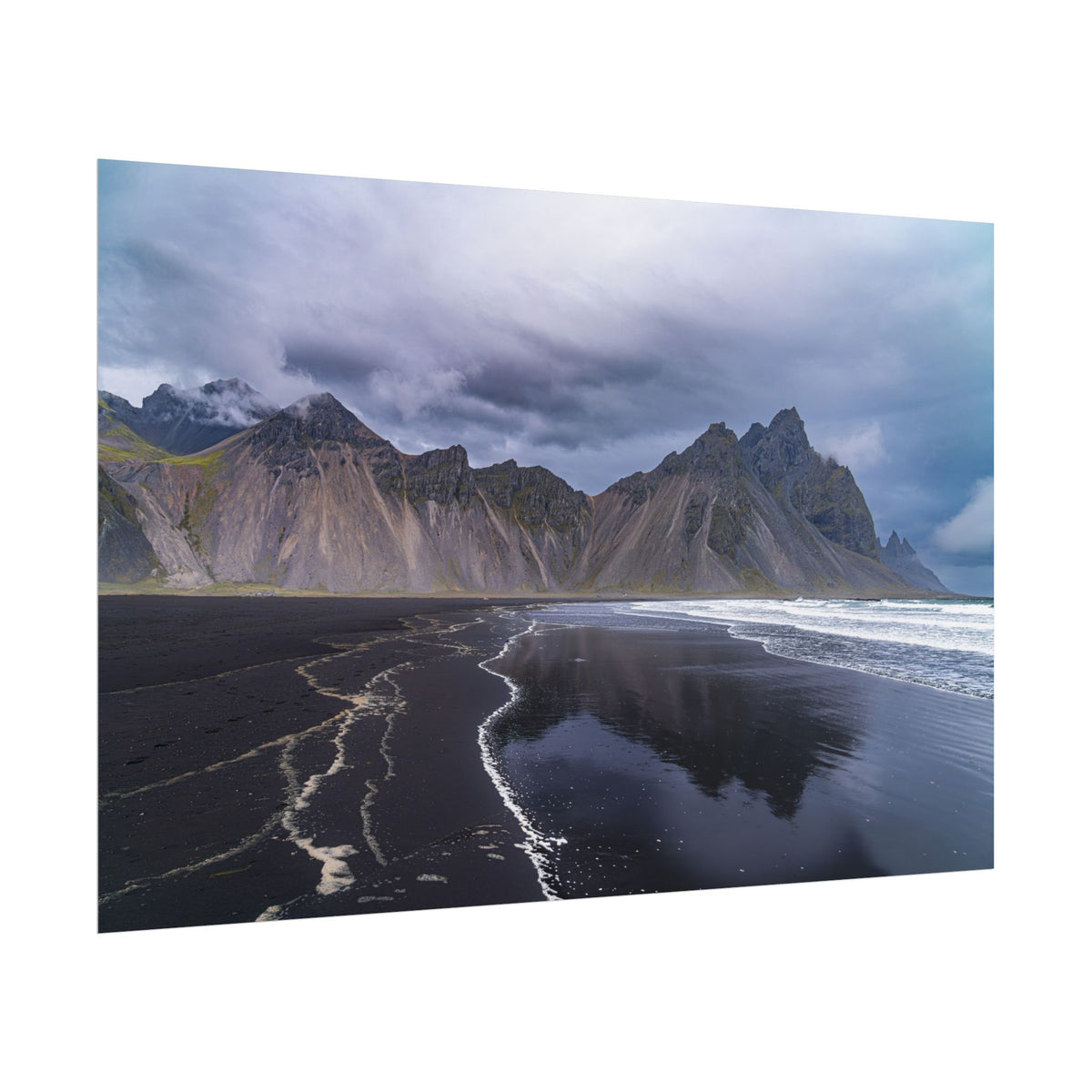 Between Storm and Sea | Vestrahorn, Iceland | Photography Poster