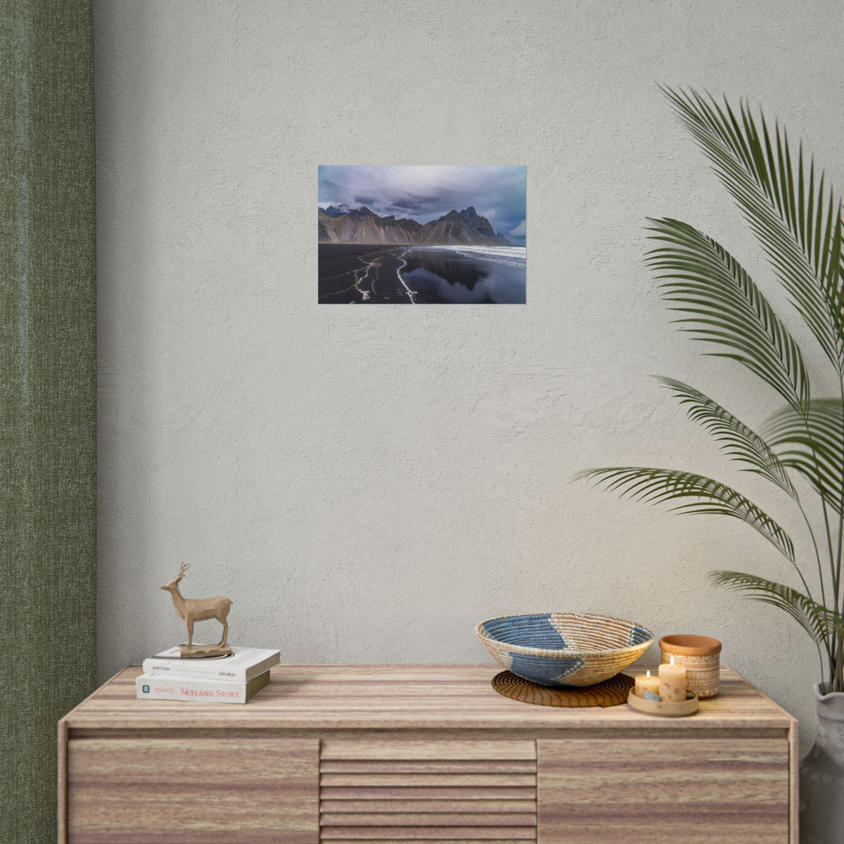 Between Storm and Sea | Vestrahorn, Iceland | Photography Poster