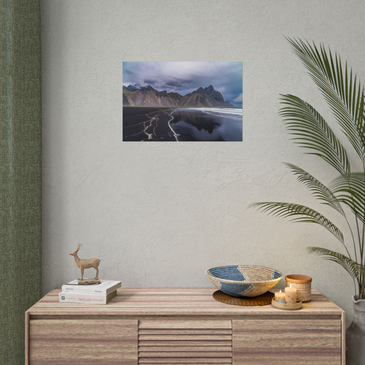 Between Storm and Sea | Vestrahorn, Iceland | Photography Poster