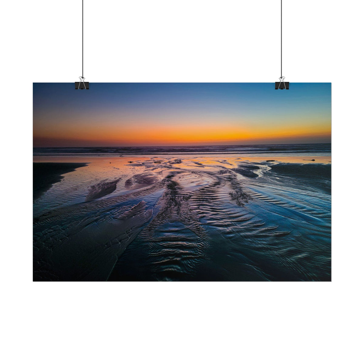 Tides of Twilight | Moolack Beach, Oregon | Photography Poster