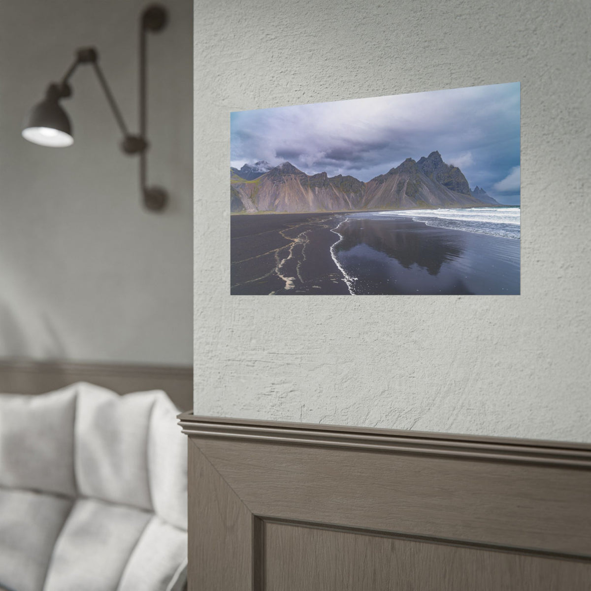 Between Storm and Sea | Vestrahorn, Iceland | Photography Poster