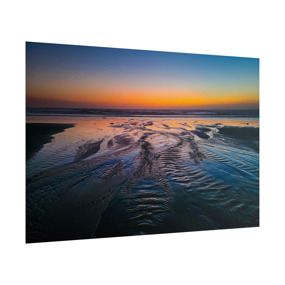 Tides of Twilight | Moolack Beach, Oregon | Photography Poster