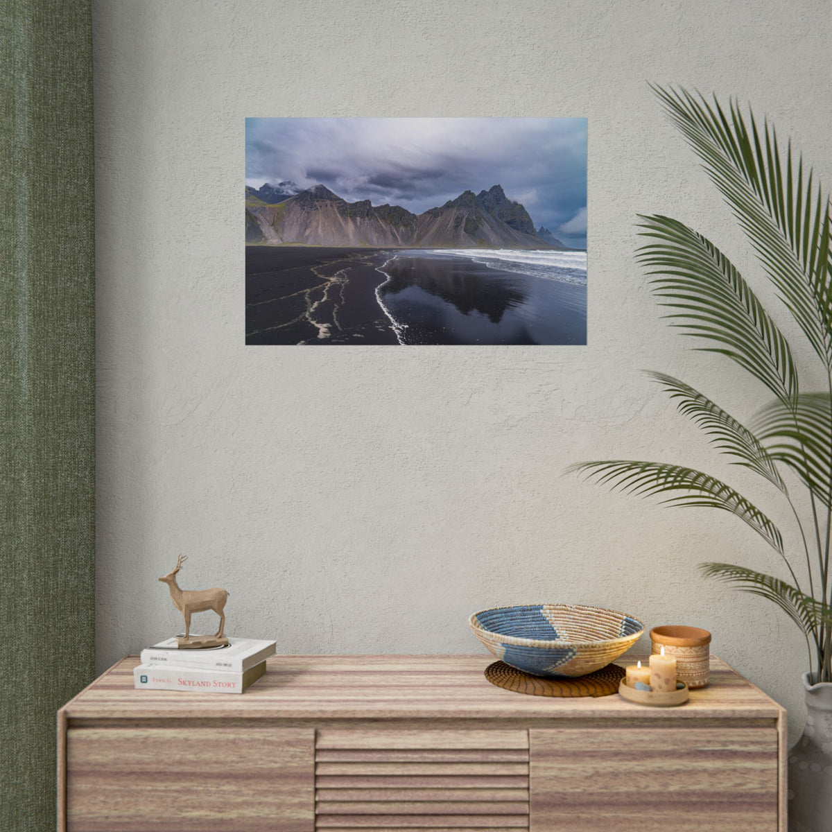 Between Storm and Sea | Vestrahorn, Iceland | Photography Poster