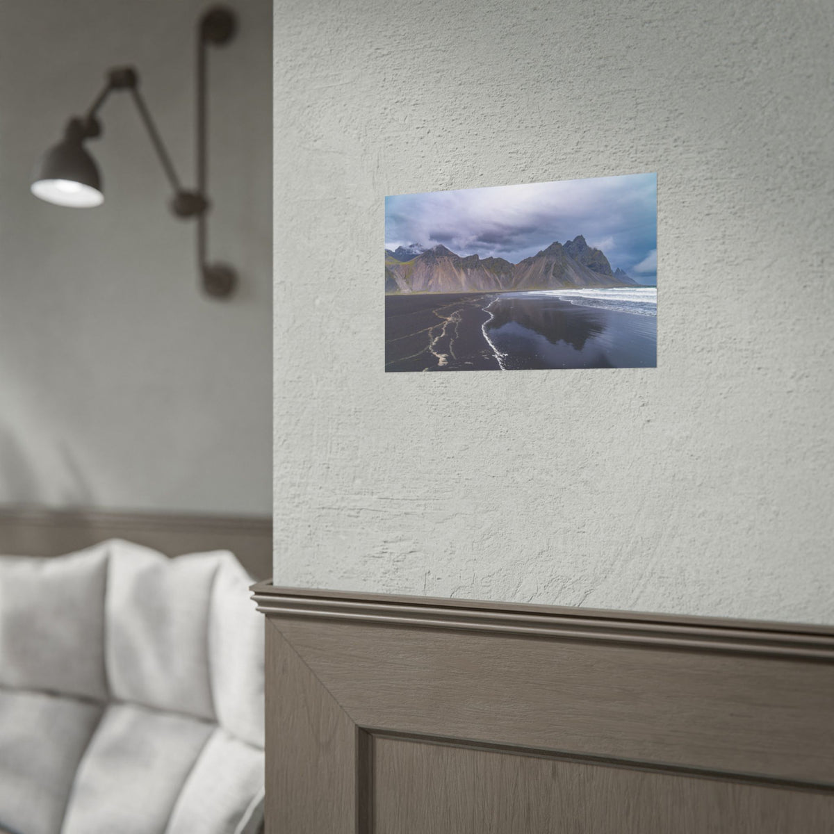 Between Storm and Sea | Vestrahorn, Iceland | Photography Poster