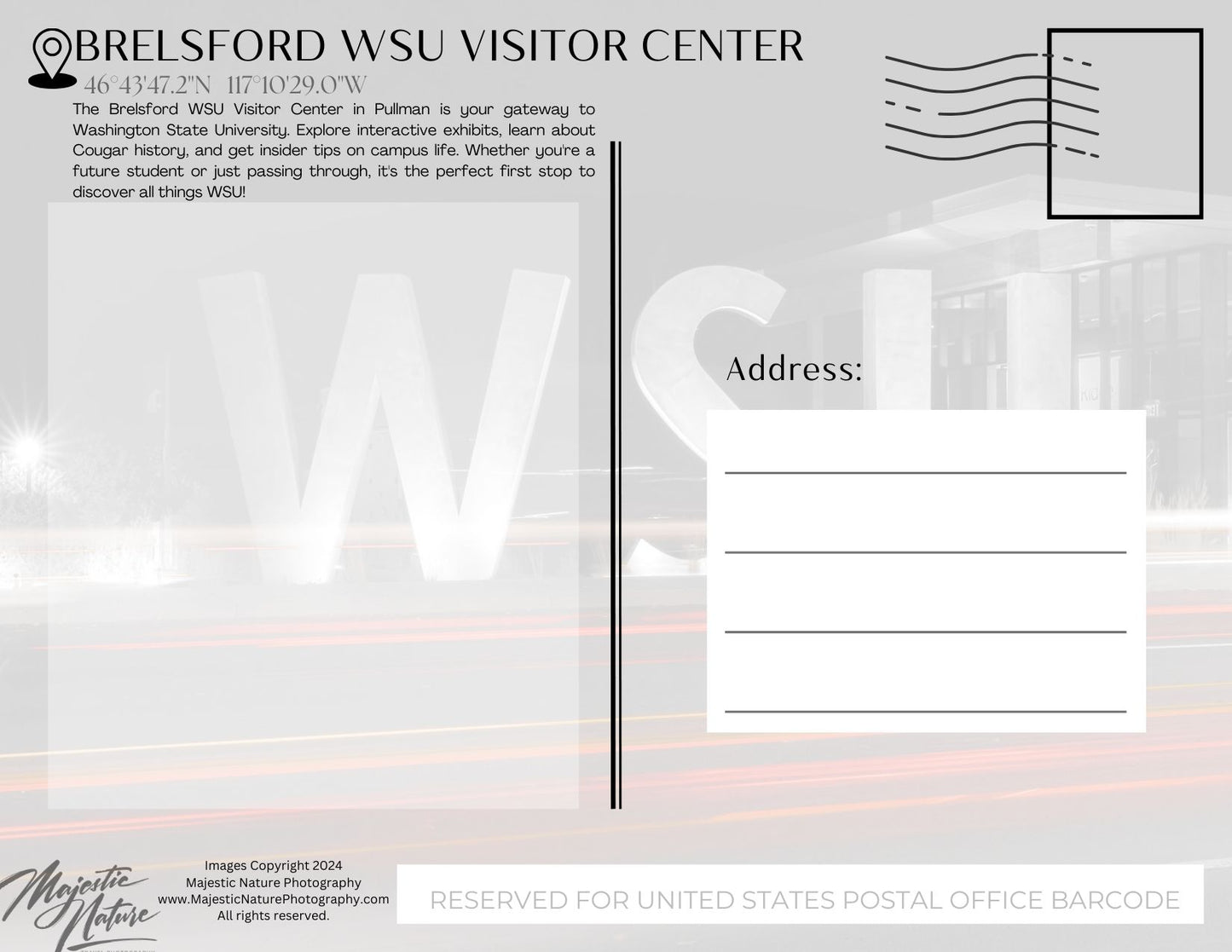 Brelsford WSU Visitor Center - Pullman, WA (USA)